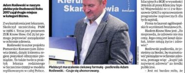 Adam Roślewski w głosie Szczecińskim